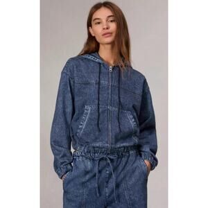 Rag and Bone Miramar Fleece Jacket Hoodie size XS